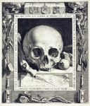 Picture of Death’s Head (1599 – 1604) - Jan Saenredam (Dutch, 1565-1607)