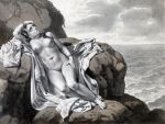 Picture of Andromeda chained up to a rock (1812 – 1813) - Christoffer Wilhelm Eckersberg (Danish, 1783 – 1853)