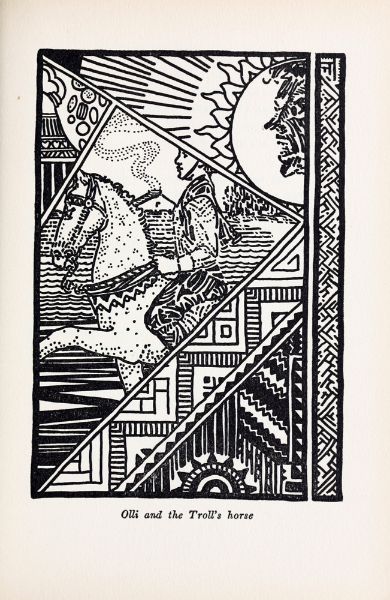 Picture of Mighty Mikko, a book of Finnish fairy tales and folk tales Pl.16 (1922) - Parker Hoysted Fillmore (American, 1878–1944)