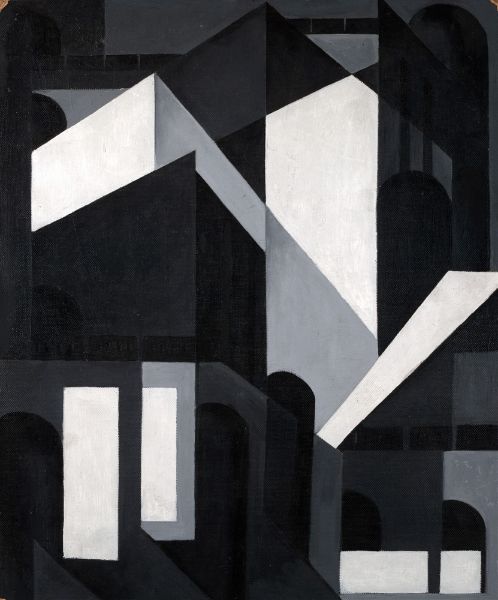 Picture of City Shapes (1922–23) - Louis Lozowick (American, 1892-1973)