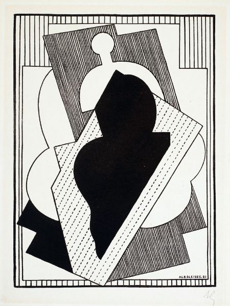 Picture of Cubist Composition (Centre Noir) (1921) - Albert Gleizes (French, 1881 - 1953)