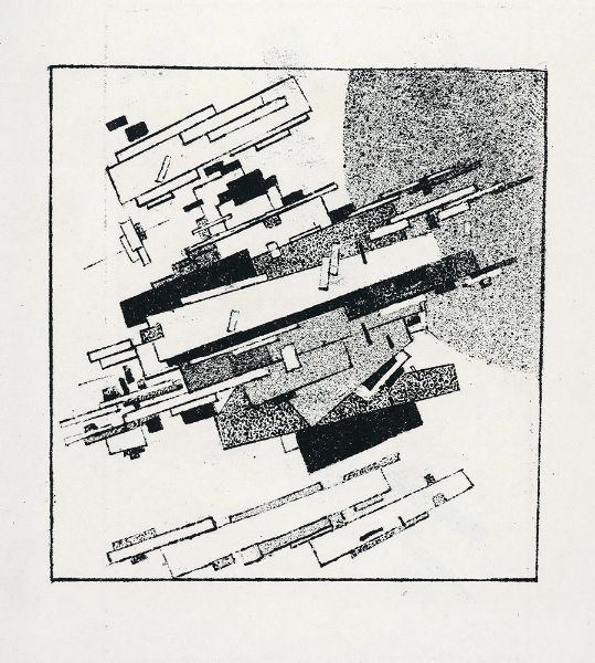 Picture of Suprematist Satellites (1920) - Kazimir Malevich (Russian, 1879 – 1935)