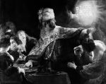 Picture of Belshazzar’s feast (from 1634 until 1639) - Rembrandt van Rijn (Dutch, 1606-1669)