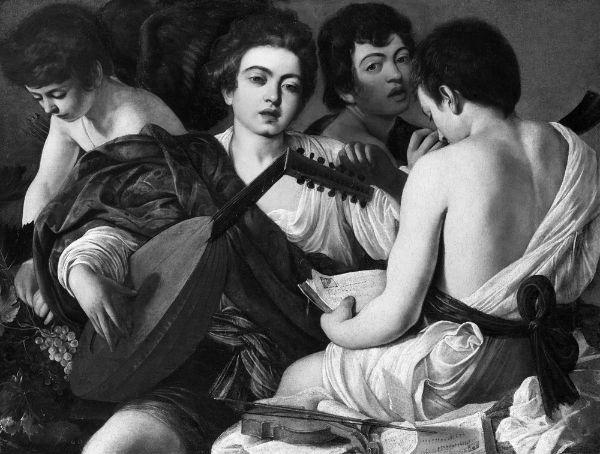 Picture of The Musicians (1597) - Caravaggio (Italian, 1571-1610)