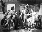 Picture of Alexander Ceding Campaspe to Apelles (1819) - Jerome-Martin Langlois (French, 1779 - 1838)