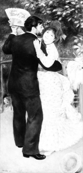 Picture of Country Dance (1883) - Pierre-Auguste Renoir (French, 1841-1919)