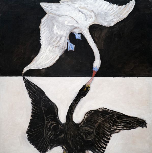 Picture of Group IX-SUW, The Swan, No. 1 (1915) - Hilma af Klint (Swedish, 1862 – 1944)