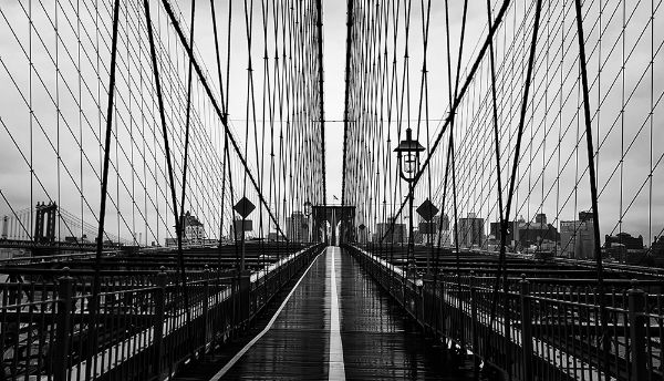 Picture of Brooklyn Bridge in New York City, Manhattan