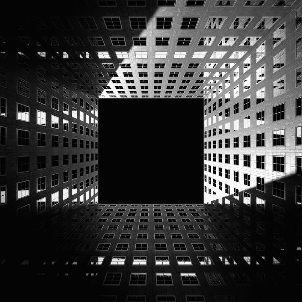 Picture of Abstract view of skyscrapers from below